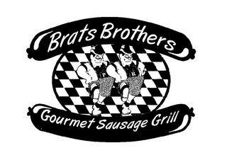 BRATS BROTHERS GOURMET SAUSAGE GRILL logo