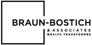 BRAUN-BOSTICH & ASSOCIATES WEALTH TRANSFORMED logo