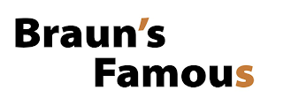 BRAUN'S FAMOUS logo