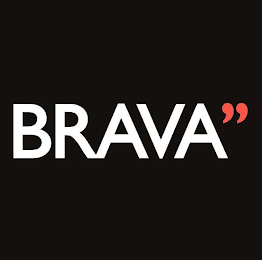 BRAVA" logo