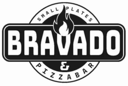 BRAVADO SMALL PLATES & PIZZABAR logo