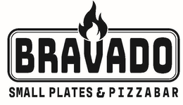 BRAVADO SMALL PLATES & PIZZABAR logo