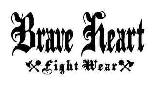 BRAVE HEART FIGHT WEAR logo