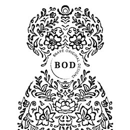 BRAVE ORIGINAL DESIGNS BOD logo