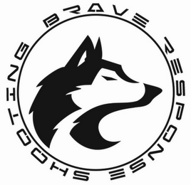 BRAVE RESPONSE SHOOTING logo