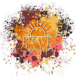 BRAVE SOBER MOM logo