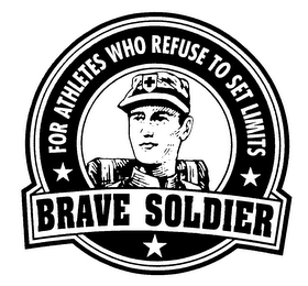 BRAVE SOLDIER FOR ATHLETES WHO REFUSE TO SET LIMITS logo