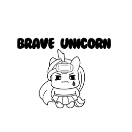 BRAVE UNICORN logo