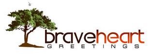 BRAVEHEART GREETINGS logo