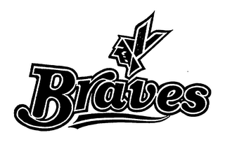 BRAVES logo