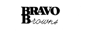 BRAVO BROWNS logo