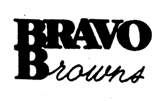 BRAVO BROWNS logo