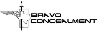 BRAVO CONCEALMENT logo