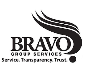 BRAVO GROUP SERVICES. SERVICE. TRANSPARENCY. TRUST. logo