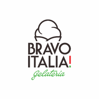 BRAVO ITALIA! GELATERIA logo