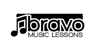 BRAVO MUSIC LESSONS logo