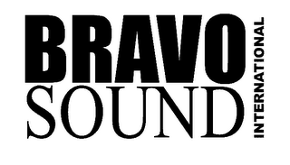 BRAVO SOUND INTERNATIONAL logo