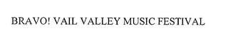 BRAVO! VAIL VALLEY MUSIC FESTIVAL logo
