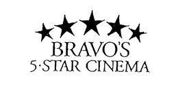 BRAVO'S 5 STAR CINEMA logo