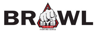 BRAWL BYB EXTREME FIGHTING SERIES logo