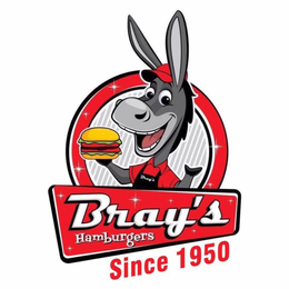 BRAY'S HAMBURGERS SINCE 1950 logo