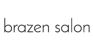 BRAZEN SALON logo