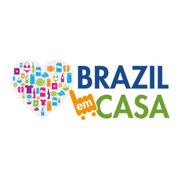 BRAZIL EM CASA logo