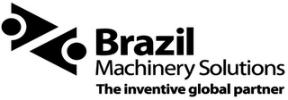 BRAZIL MACHINERY SOLUTIONS THE INVENTIVE GLOBAL PARTNER logo