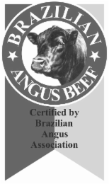 BRAZILIAN ANGUS BEEF CERTIFIED BY BRAZILIAN ANGUS ASSOCIATION logo
