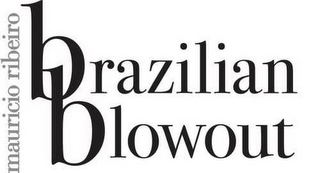 BRAZILIAN BLOWOUT MAURICIO RIBEIRO logo