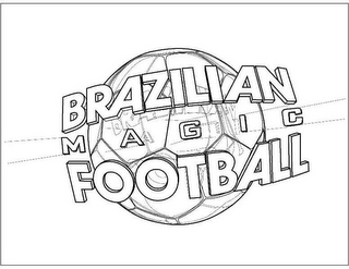 BRAZILIAN MAGIC FOOTBALL logo
