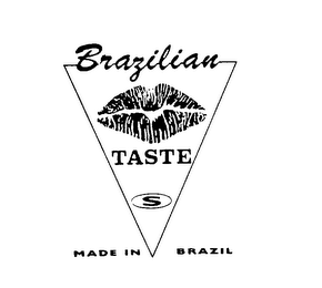 BRAZILIAN TASTE S MADE IN BRAZIL logo