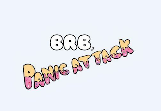 BRB, PANIC ATTACK logo