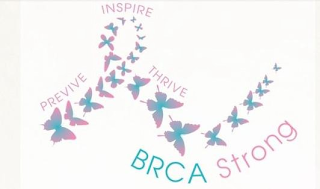 BRCA STRONG PREVIVE INSPIRE THRIVE logo
