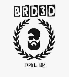 BRD3D EST. 15 logo