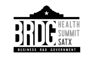 BRDG HEALTH SUMMIT SATX BUSINESS R&D GOVERNMENT logo