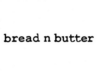 BREAD N BUTTER logo