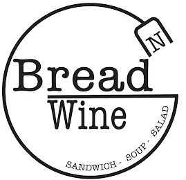 BREAD N WINE SANDWICH - SOUP - SALAD logo