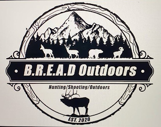 BREAD OUTDOORS HUNTING SHOOTING OUTDOORS EST. 2020 logo