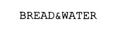 BREAD&WATER logo