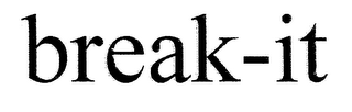 BREAK-IT logo