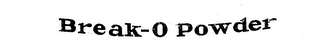 BREAK-O-POWDER logo