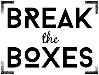 BREAK THE BOXES logo