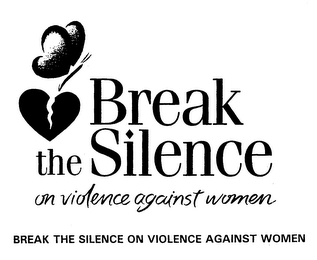 BREAK THE SILENCE ON VIOLENCE AGAINST WOMEN logo