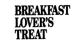 BREAKFAST LOVER'S TREAT logo