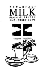 BREAKFAST MILK FROM GUERNSEY AND JERSEY COWS logo