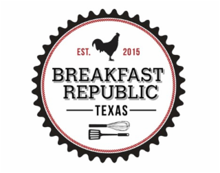 BREAKFAST REPUBLIC TEXAS EST. 2015 logo