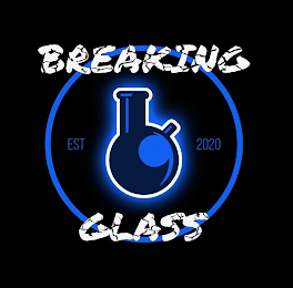 BREAKING GLASS EST 2020 logo