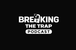 BREAKING THE TRAP PODCAST logo