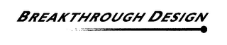 BREAKTHROUGH DESIGNS logo
